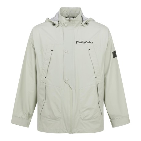 남성 백 패널 탈착 후드 패커블 점퍼