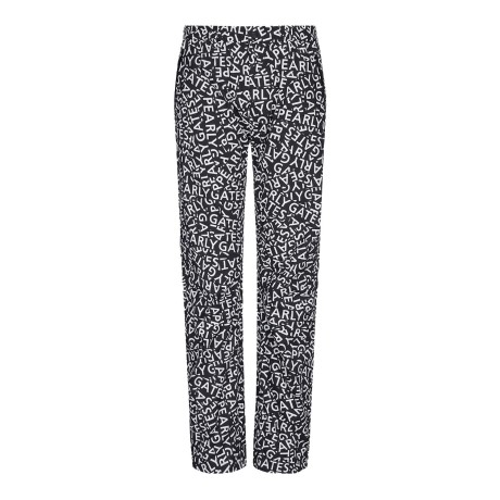 남성 로고 패턴 디테쳐블 이중 팬츠