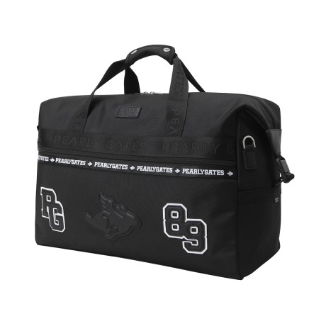 남성 심볼 패치 로고 라인 보스턴백