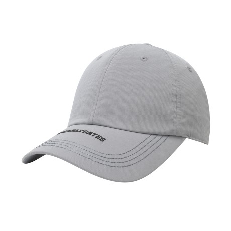 남성 배색 블록 로고 자수 볼캡