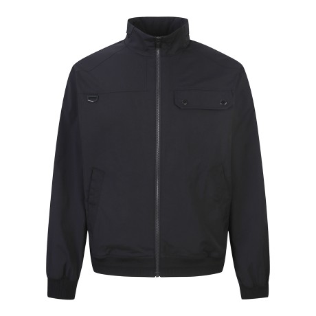 남성 솔리드 캐주얼 집업 점퍼