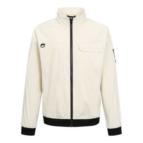 남성 솔리드 집업 블루종