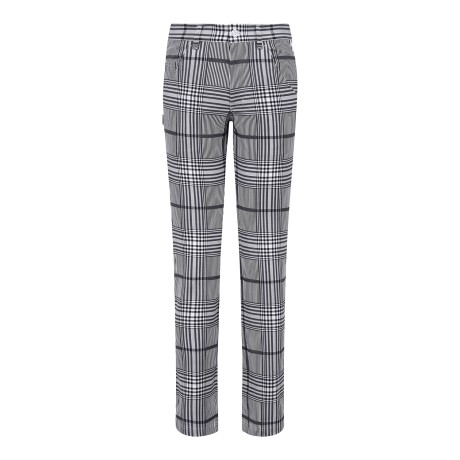 남성 멀티 체크 스트레치 팬츠