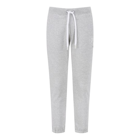 남성 스마일 로고 자수 조거 팬츠