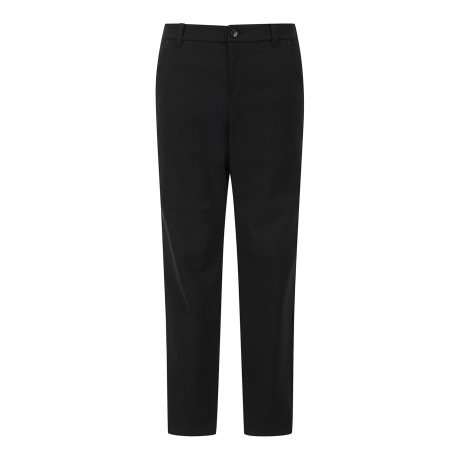 남성 백 버튼 탭 스트레치 팬츠