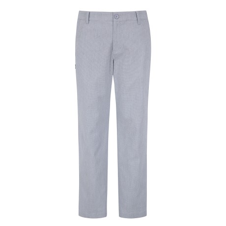 남성 스마일 자수 조직감 팬츠