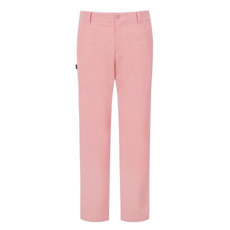 남성 스마일 자수 조직감 팬츠