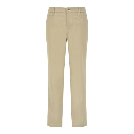 남성 로고 러버 탭 팬츠