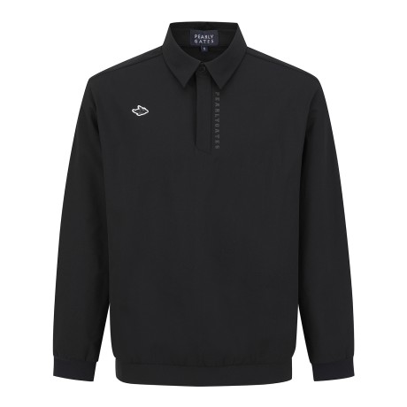 남성 바니 로고 플래킷 긴팔 티셔츠