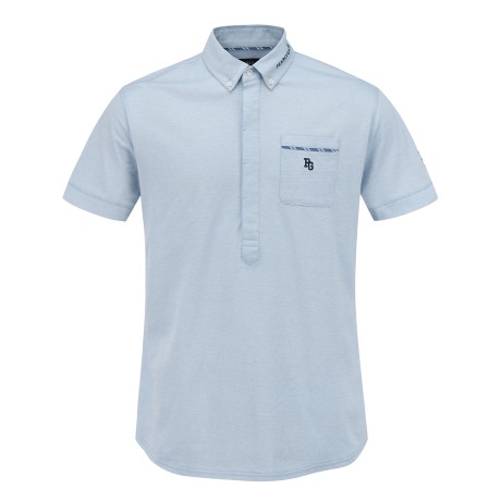 남성 P 패치 포켓 칼라 티셔츠