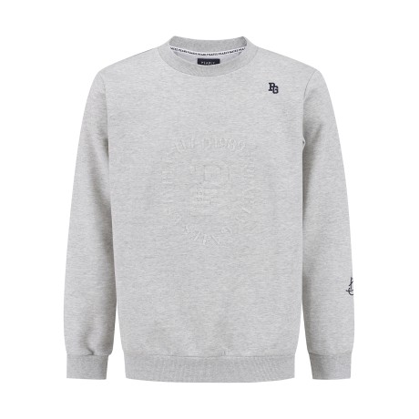 남성 엠보 로고 스웻셔츠