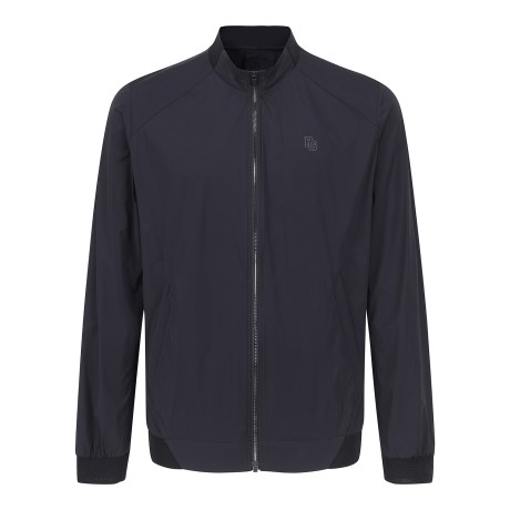 남성 사이드 타공 집업 블루종 점퍼