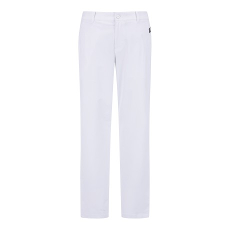 남성 사이드 로고 테이핑 타공 라인 팬츠