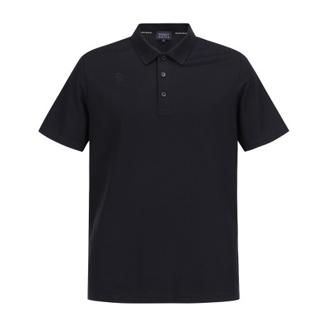 남성 턴업 포인트 칼라 반팔 티셔츠