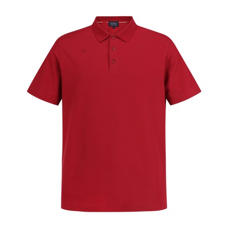 남성 턴업 포인트 칼라 반팔 티셔츠