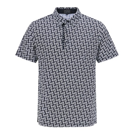 남성 모노그램 쿨링 반팔 폴로 티셔츠