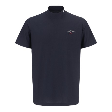 남성 스마일 백 프린팅 반팔 티셔츠