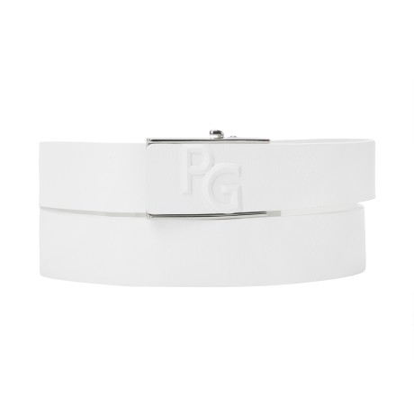 남성 솔리드 자동 레더 벨트