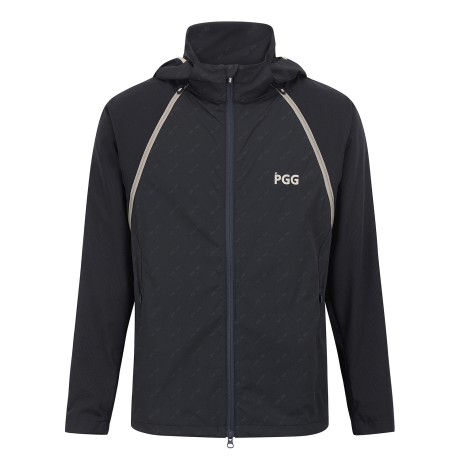 남성 PGG 사선 패턴 디테처블 점퍼