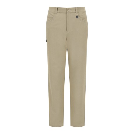 남성 샴브레이 인밴딩 스트레이트 팬츠