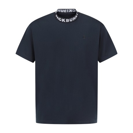 남성 잭바니 로고 넥라인 반팔 티셔츠