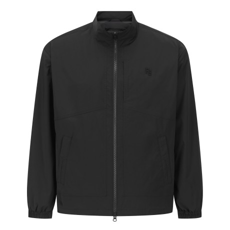 남성 입체 로고 패치 집업 방풍 점퍼