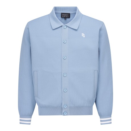 남성 텍스처 믹스 리브 가디건