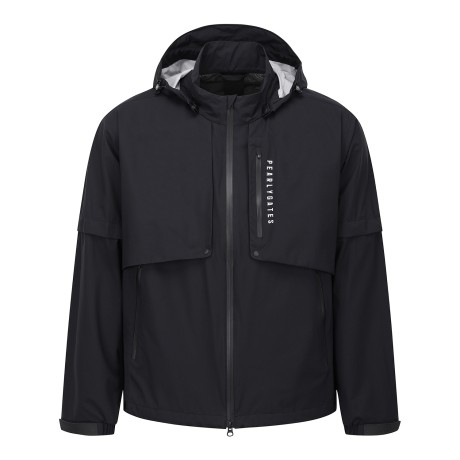 남성 소매 탈부착 레인 점퍼