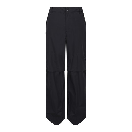 남성 메쉬 패치 레인 팬츠