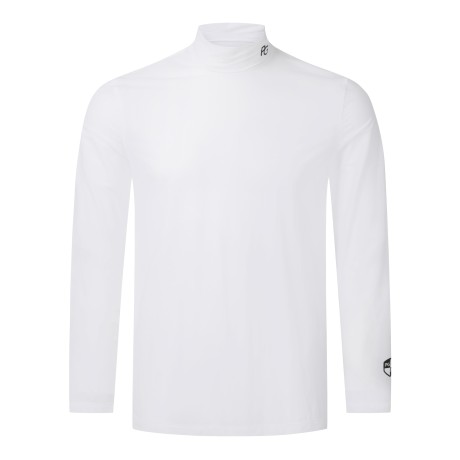 남성 모크넥 시어 긴팔 티셔츠