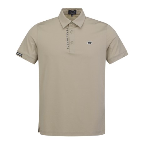 남성 바니 패치 로고 칼라 반팔 티셔츠