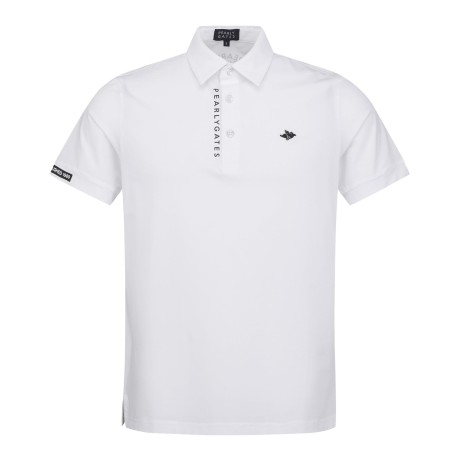 남성 바니 패치 로고 칼라 반팔 티셔츠