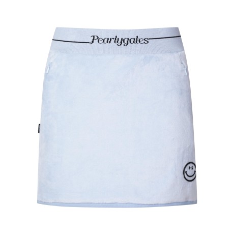 여성 스마일 플리스 큐롯 스커트