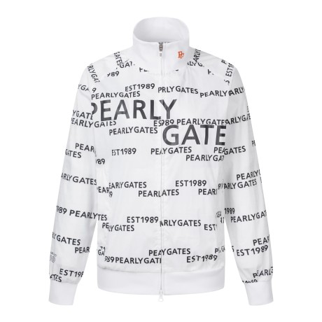 여성 레터링 패턴 바람막이 점퍼