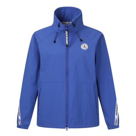 여성 배색 로고 테잎 집업 점퍼