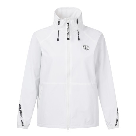 여성 배색 로고 테잎 집업 점퍼