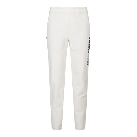 여성 잭바니 솔리드 백 밴딩 팬츠