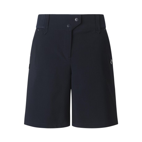 여성 백 워딩 로고 하프 팬츠