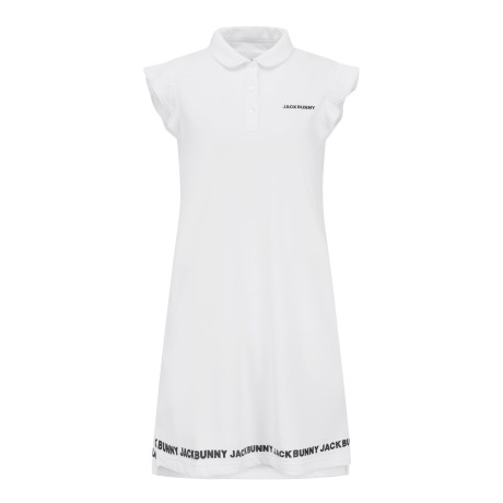 여성 프릴 슬리브 써머 칼라 원피스