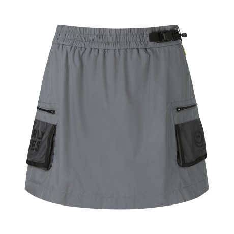 여성 스마일 메쉬 포켓 방풍 큐롯 스커트