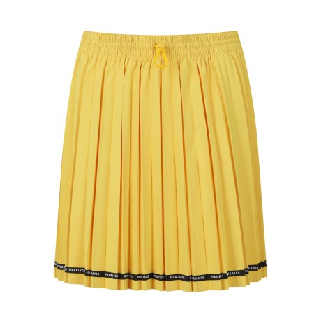 여성 로고 라인 스트링 밴딩 큐롯 스커트