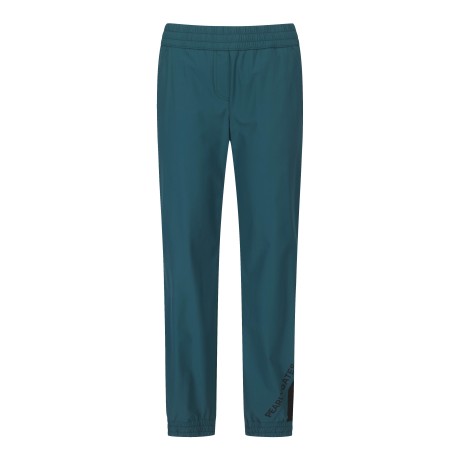 여성 컬러 로고 헴 조거 팬츠