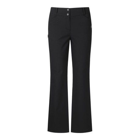 여성 패치 부츠컷 팬츠