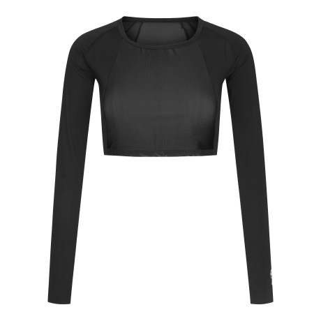 여성 로고 메쉬 볼레로 스킨가드