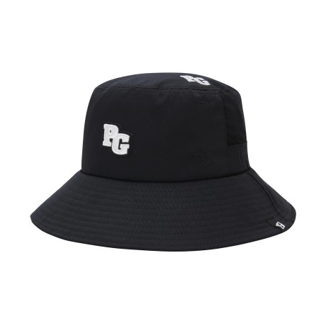 여성 로고 패턴 버킷햇