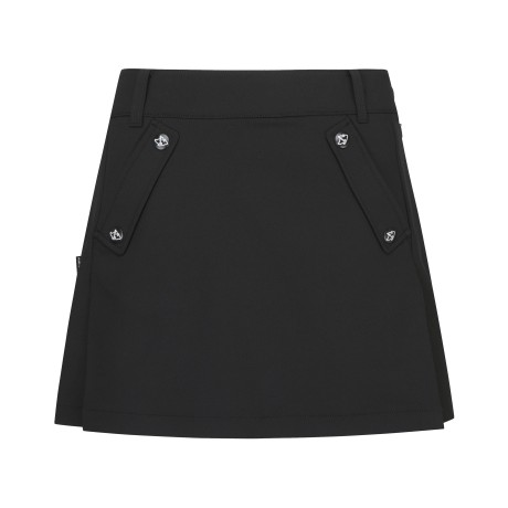 [가격인하] 여성 바니 버튼 사이드 플리츠 큐롯 스커트