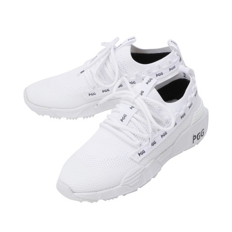 여성 PGG 논스파이크 니트 스니커즈