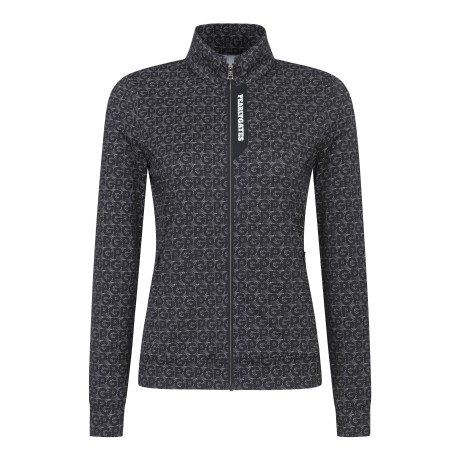 [가격인하] 여성 로고 패턴 냉감 집업 티셔츠