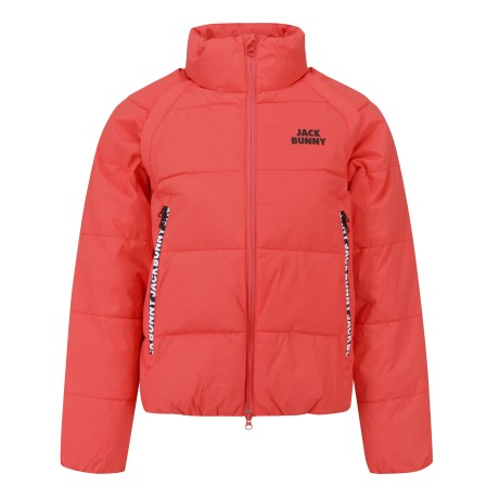 여성 잭바니 로고 지퍼 리사이클 패딩 점퍼