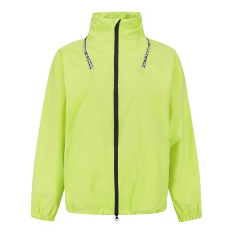 여성 백 잭바니 메쉬 블록 집업 윈드브레이커